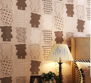 New-Ecofriendly-Cartoon-Cute-Bear-Print-Wallpaper-Kids-Bedroom-Decor-Wallpapers-Non-woven-Mural-Papel-de
